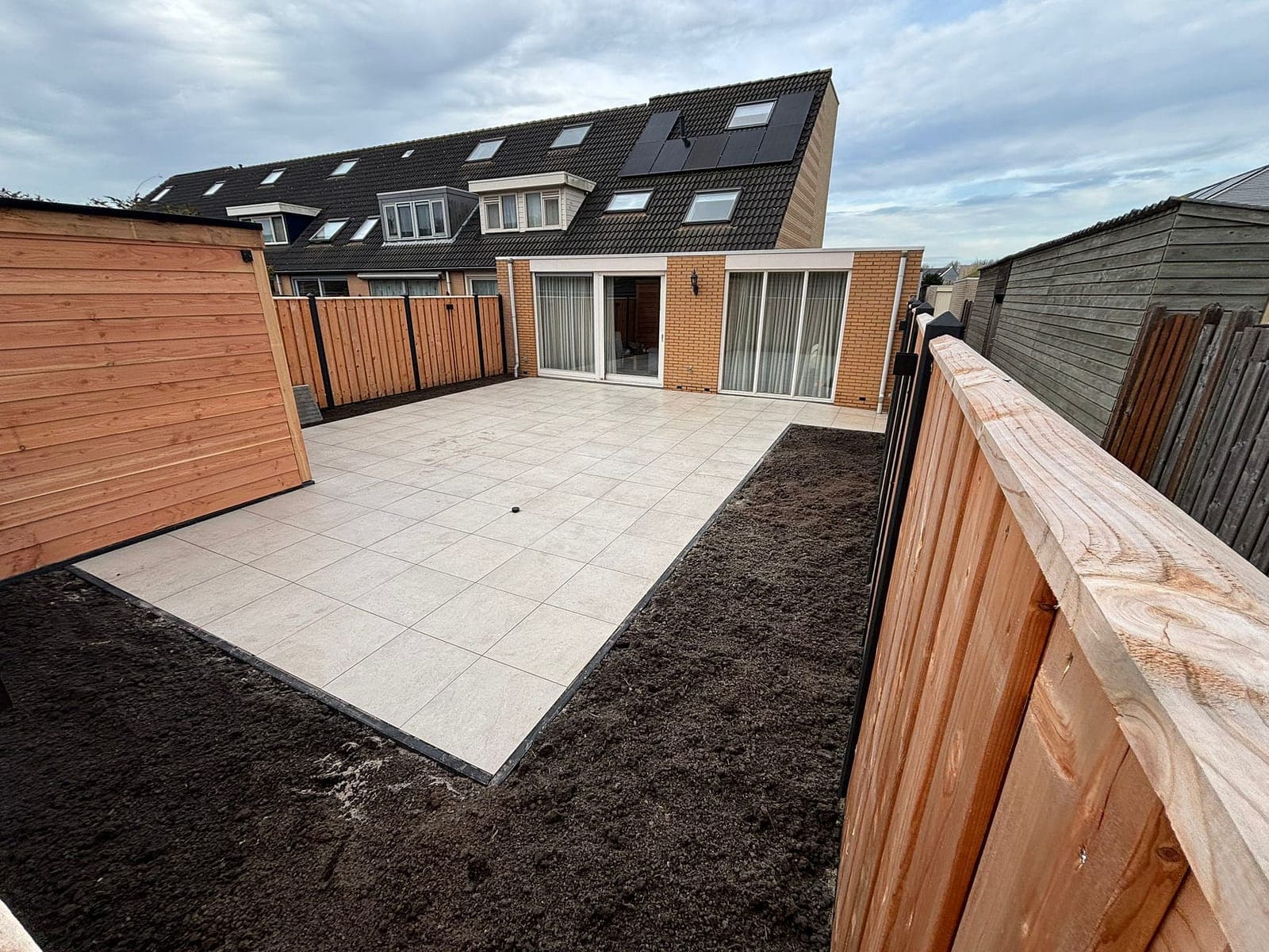 Tuinrenovatie met beplanting